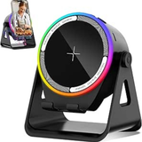 Wireless Induction Speaker with RGB Lights & Phone Stand | 360° Rotating Design